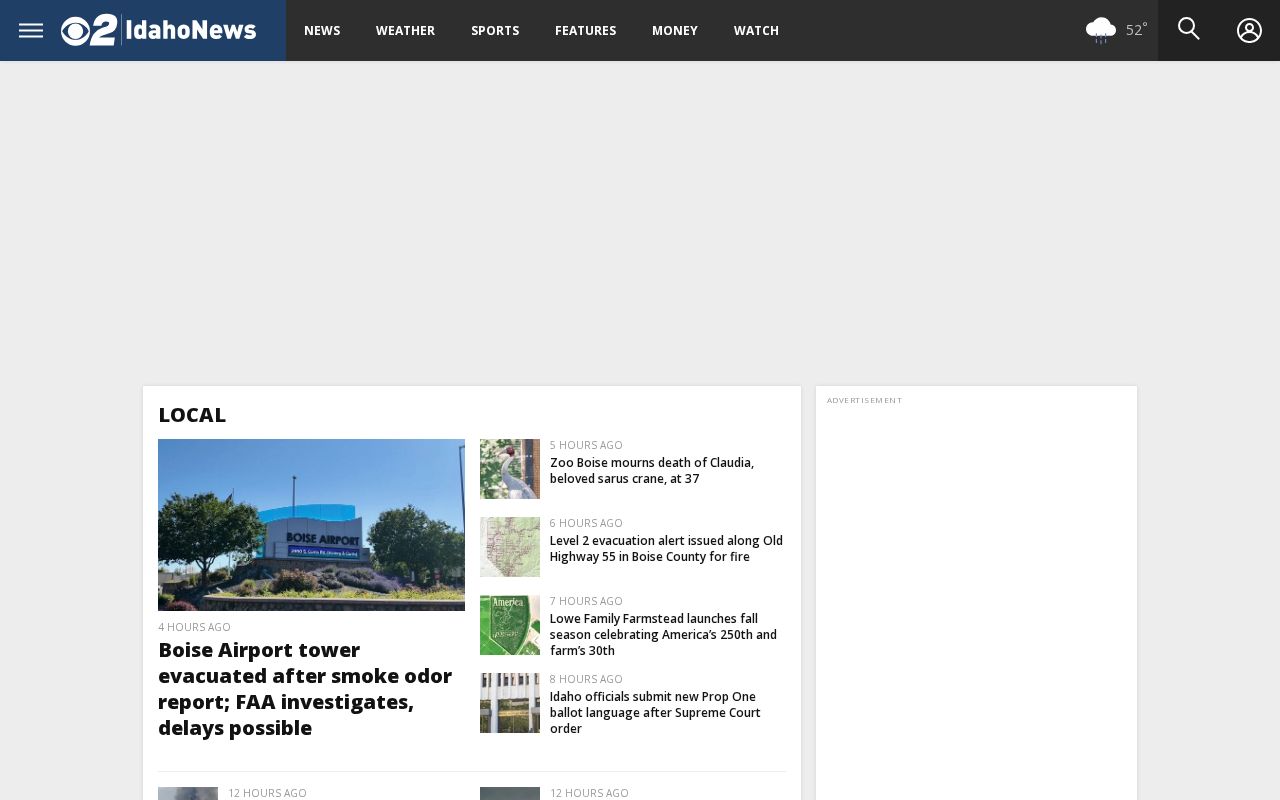 IdahoNews local coverage page for Ada County area arrest stories
